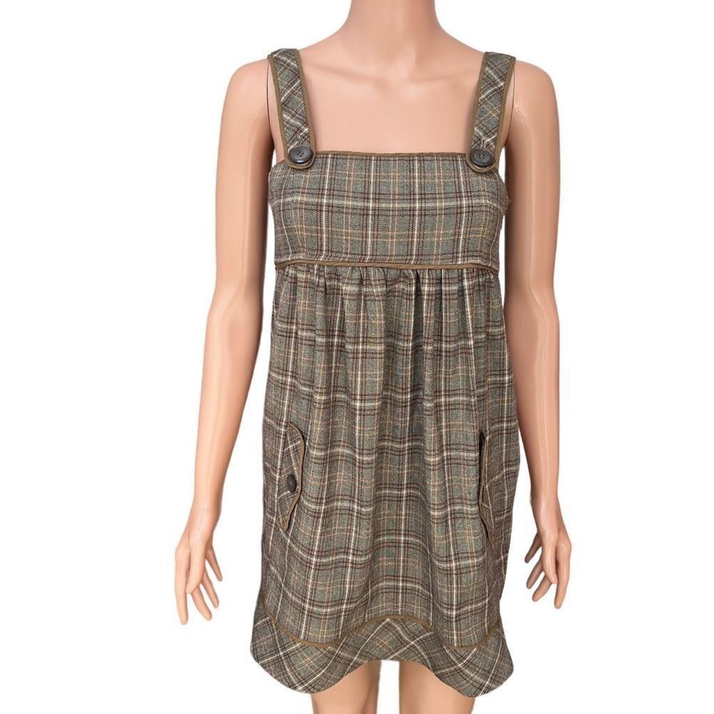 To the max vintage plaid dress size 4